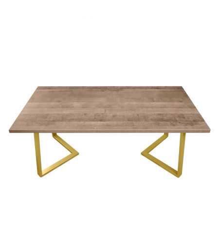 Masă FRIDA Colonial+Golden Legs 180×90