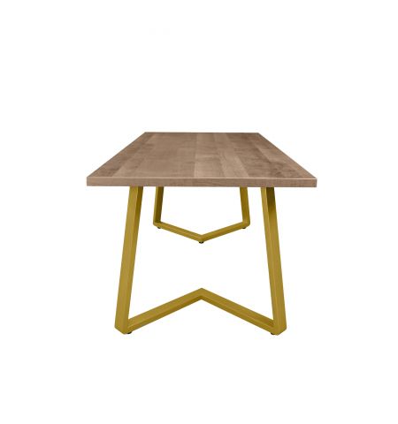 Masă FRIDA Colonial+Golden Legs 180×90