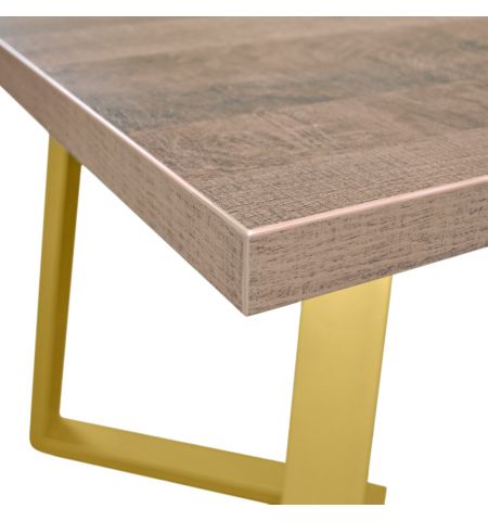 Masă FRIDA Colonial+Golden Legs 180×90