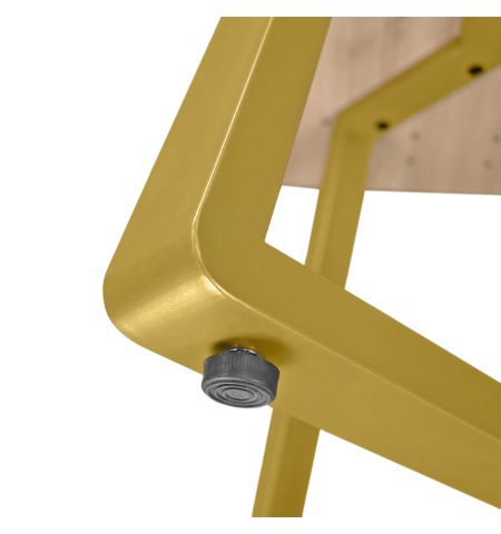 Masă FRIDA Sonoma+Golden Legs 180×90