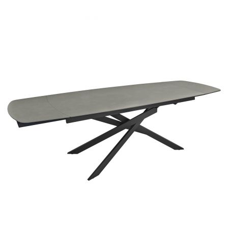 Masa extensibila LEA Dark Grey (180+40+40)*90*76