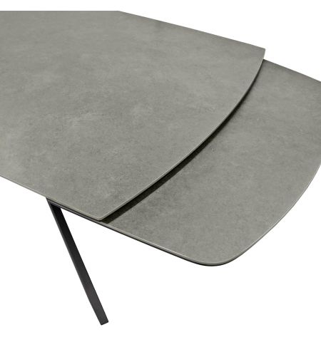 Masa extensibila LEA Dark Grey (180+40+40)*90*76