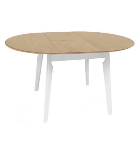 Masa Extensibila MARS Natural Top+White Leg 1000(+400)*H750