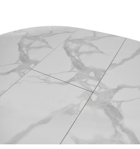 Masă Extensibilă PINA White Ø130