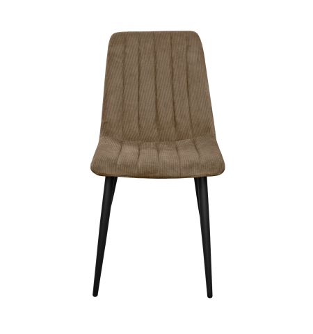 Scaun DC-90 BGF166-7 Brown Velvet+Black Legs