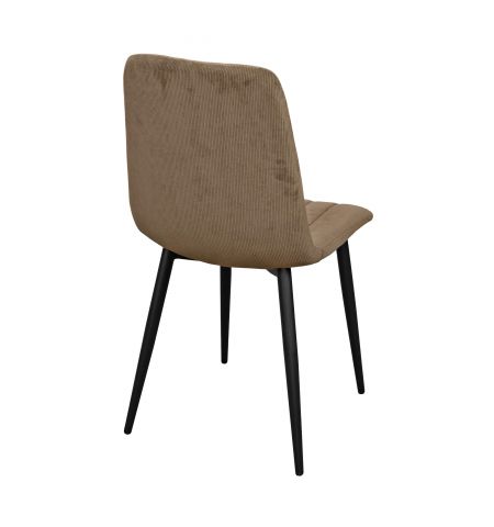 Scaun DC-90 BGF166-7 Brown Velvet+Black Legs