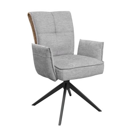 Scaun Lorenz Arm Grey