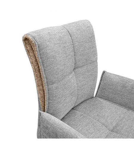 Scaun Lorenz Arm Grey