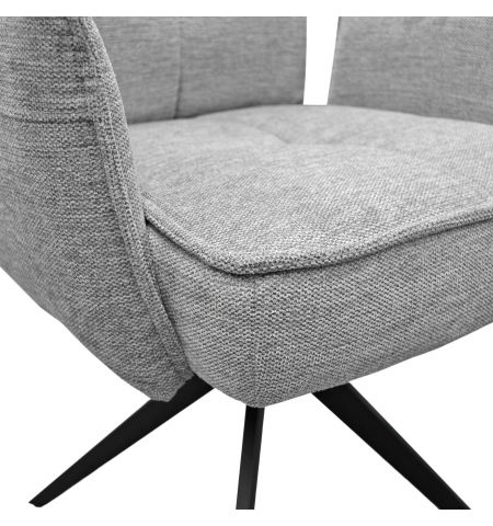 Scaun Lorenz Arm Grey