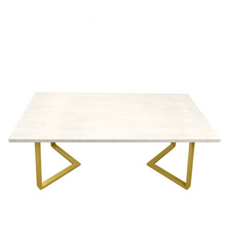 Masă FRIDA Mătase+Golden Legs 180×90