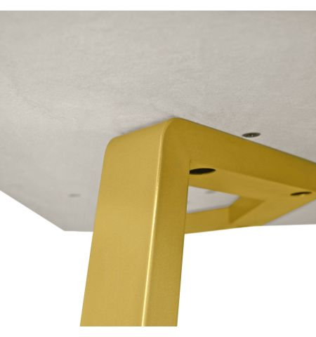 Masă FRIDA Mătase+Golden Legs 180×90