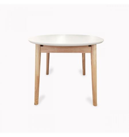 Masă Extensibilă TB-07 Beige+Transprint Legs 120/150x95