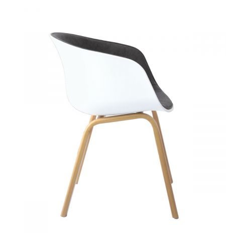 Scaun Cortez-F White-Grey