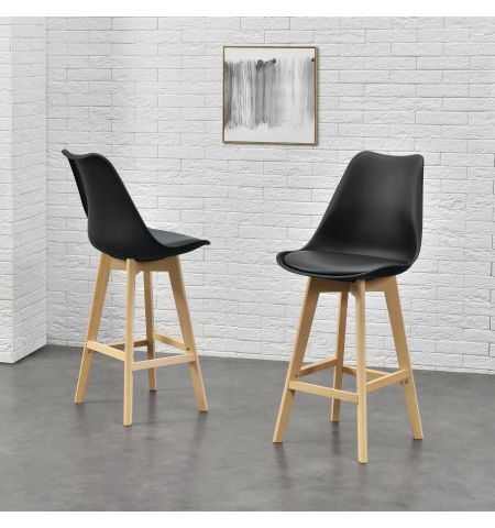 Scaun Jerry Bar Black