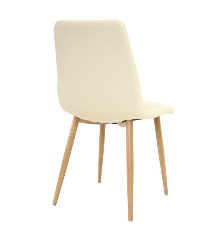 Scaun DC-90WT Beige+Transprint Legs