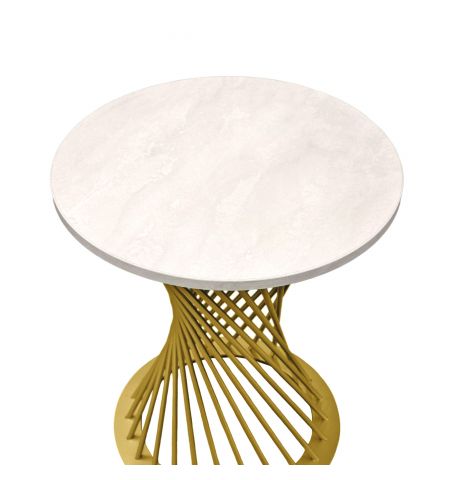 Măsuță Cafea FELICIA Mătase+Golden Legs H58