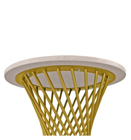 Măsuță Cafea FELICIA Mătase+Golden Legs H58