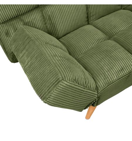 Canapea Extensibilă LM-58 Dark Green Velvet