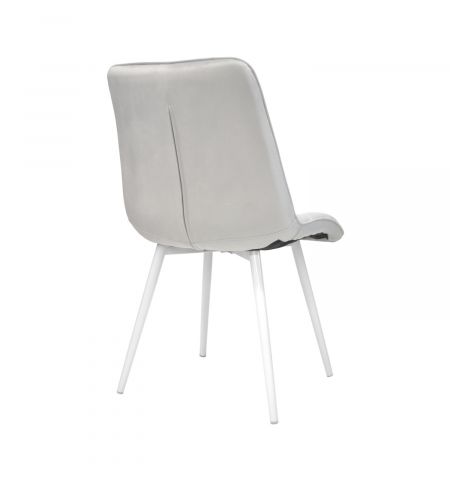 Scaun Capella (Hlr14) Catifea Grey+White Legs