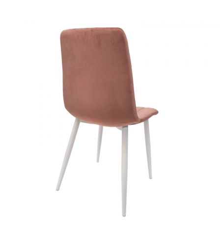 Scaun DC-90P N44 Catifea Rusty+White Legs