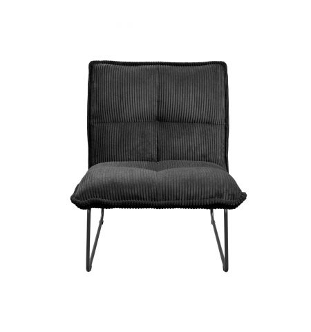 Fotoliu BRONX Black Velvet