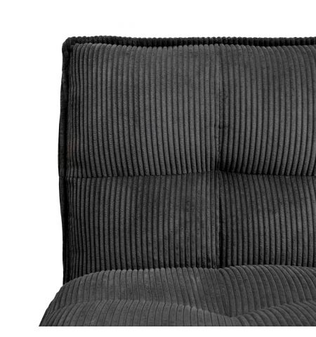 Fotoliu BRONX Black Velvet