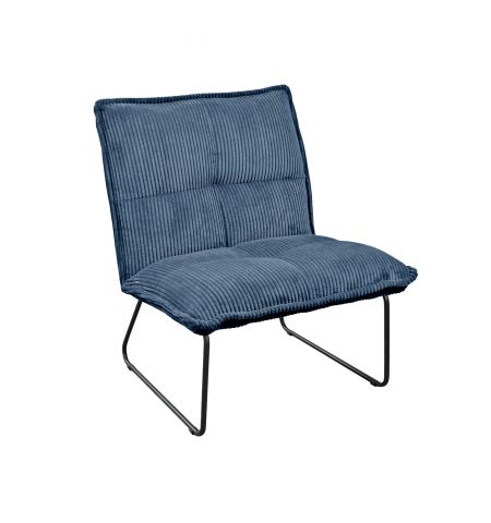 Fotoliu BRONX Blue Velvet
