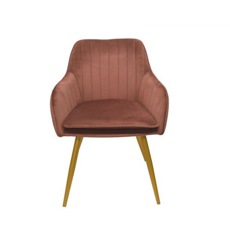 Scaun Iris Rusty+Gold legs