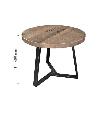 Măsuță Cafea CALIPSO Colonial Ø60