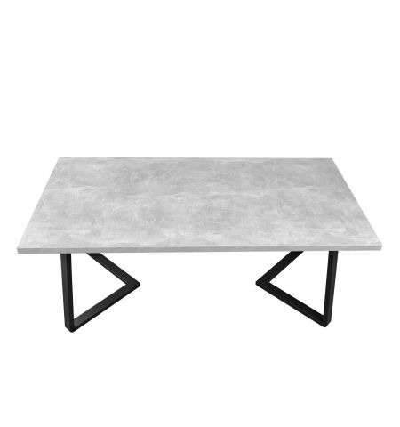 Masă FRIDA Beton+Black Legs 180×90