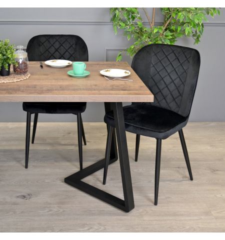 Masă FRIDA Colonial+Black Legs 180×90