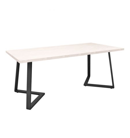 Masă FRIDA Mătase+Black Legs 180×90