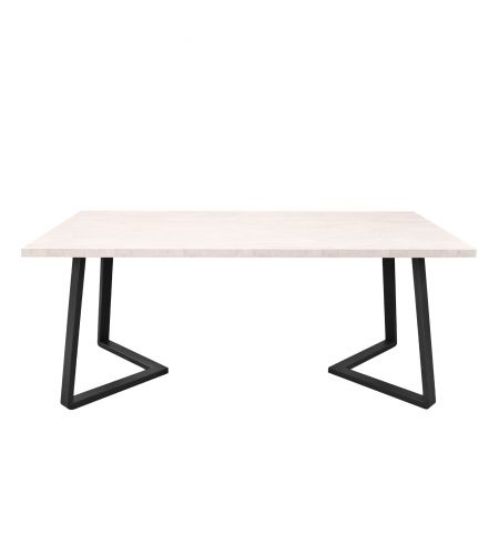 Masă FRIDA Mătase+Black Legs 180×90