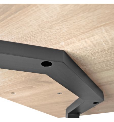 Masă FRIDA Sonoma+Black Legs 180×90