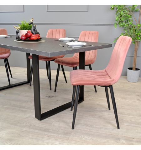 Masă HANA Marmură Neagră 180×90