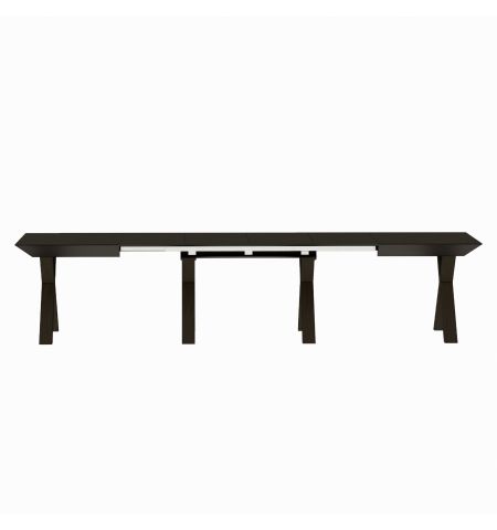 Masă Extensibilă Madrid Black Top+Black Legs