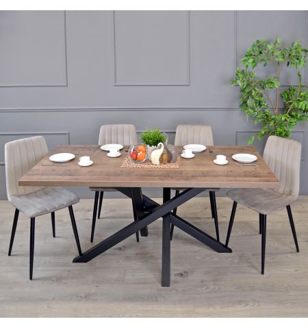 Masă Dakota Colonial 180×90