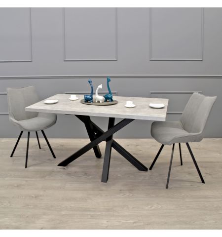 Masă Dakota Beton 150×80