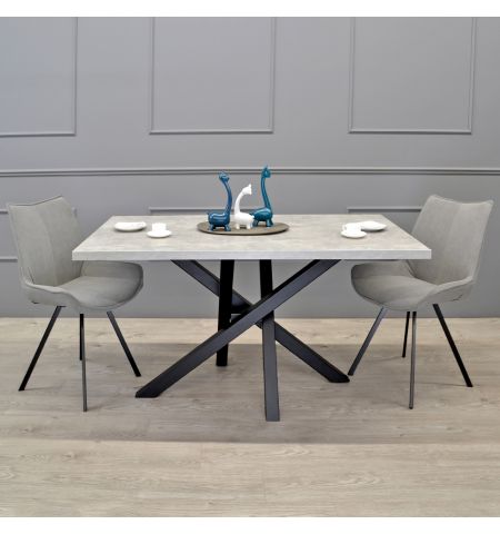 Masă Dakota Beton 150×80