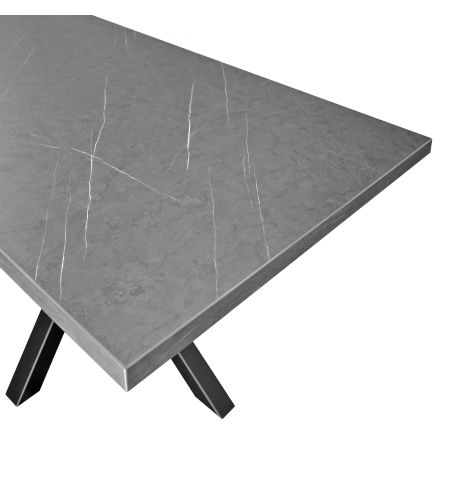 Masă Dakota Marmură Neagră 150×80