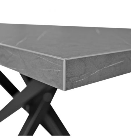 Masă Dakota Marmură Neagră 150×80