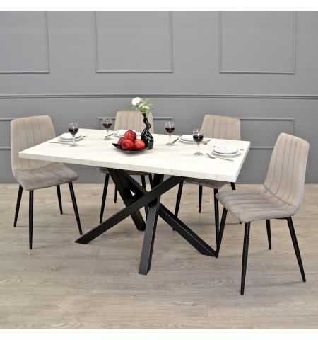 Masă Dakota Mătase 150×80