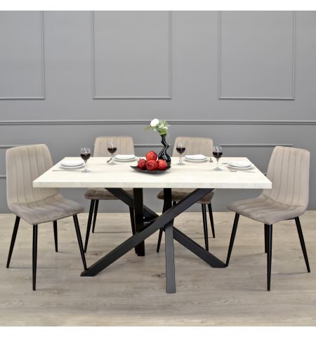 Masă Dakota Mătase 150×80