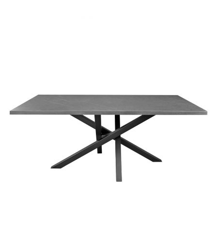 Masă Dakota Marmură Neagră 180×90