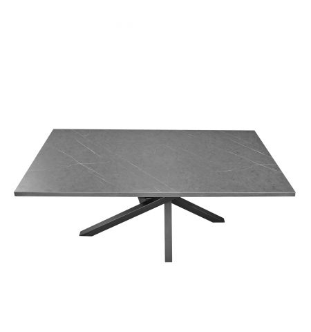 Masă Dakota Marmură Neagră 180×90