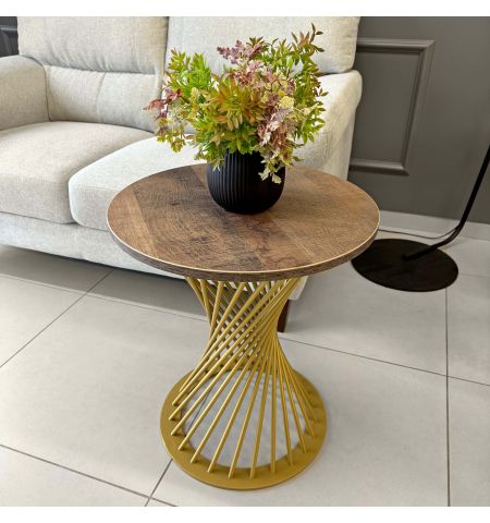 Măsuță Cafea FELICIA Colonial+Golden Leg H58