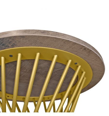 Măsuță Cafea FELICIA Colonial+Golden Leg H58