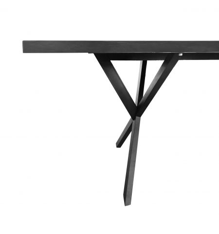 Masă Nora Marmură Neagră 1800×900