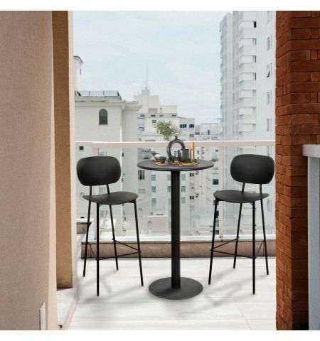 Scaun Bar Flamingo Black