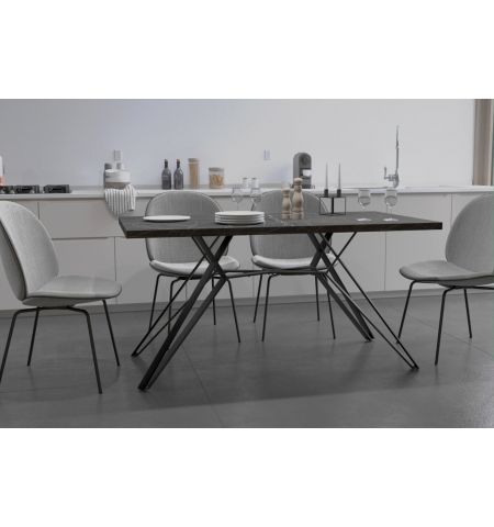 Masă SELENA Marmură Neagră 150×80